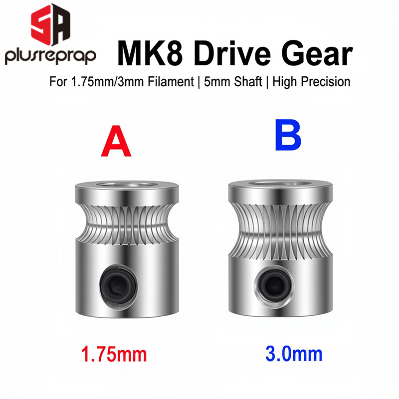 1PC MK8 Drive Gear for 1.75mm  - 3D Printing Industry recension och pris