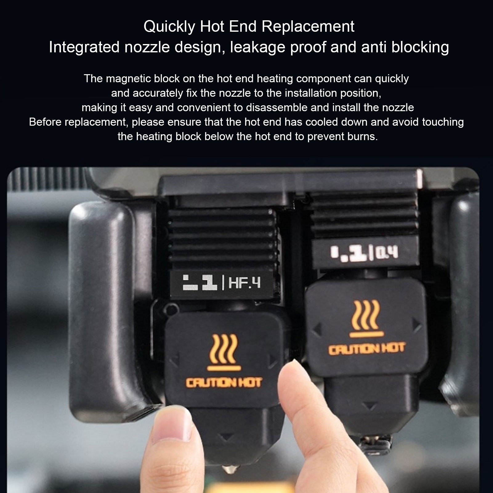 High Flow Hotend Replacement f - 3D Printing Bambu Lab recension och pris