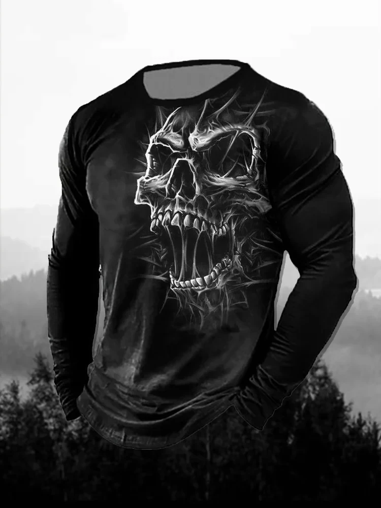 Men's 3D Print Red Dark Skull  - 3D Printing Custom recension och pris