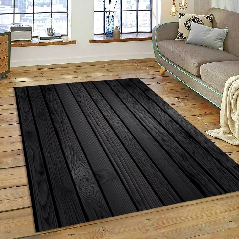 Color 3D Wood Grain Lines Rug  - 3D Printing Online Service recension och pris