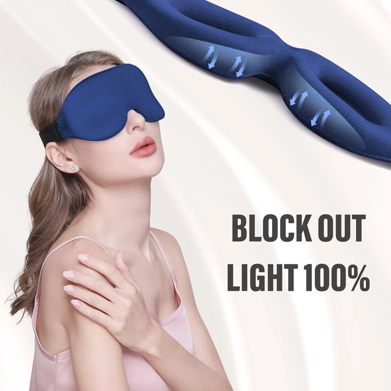 3D Night Sleep Eye Mask Breath - 3D Printing Mask recension och pris