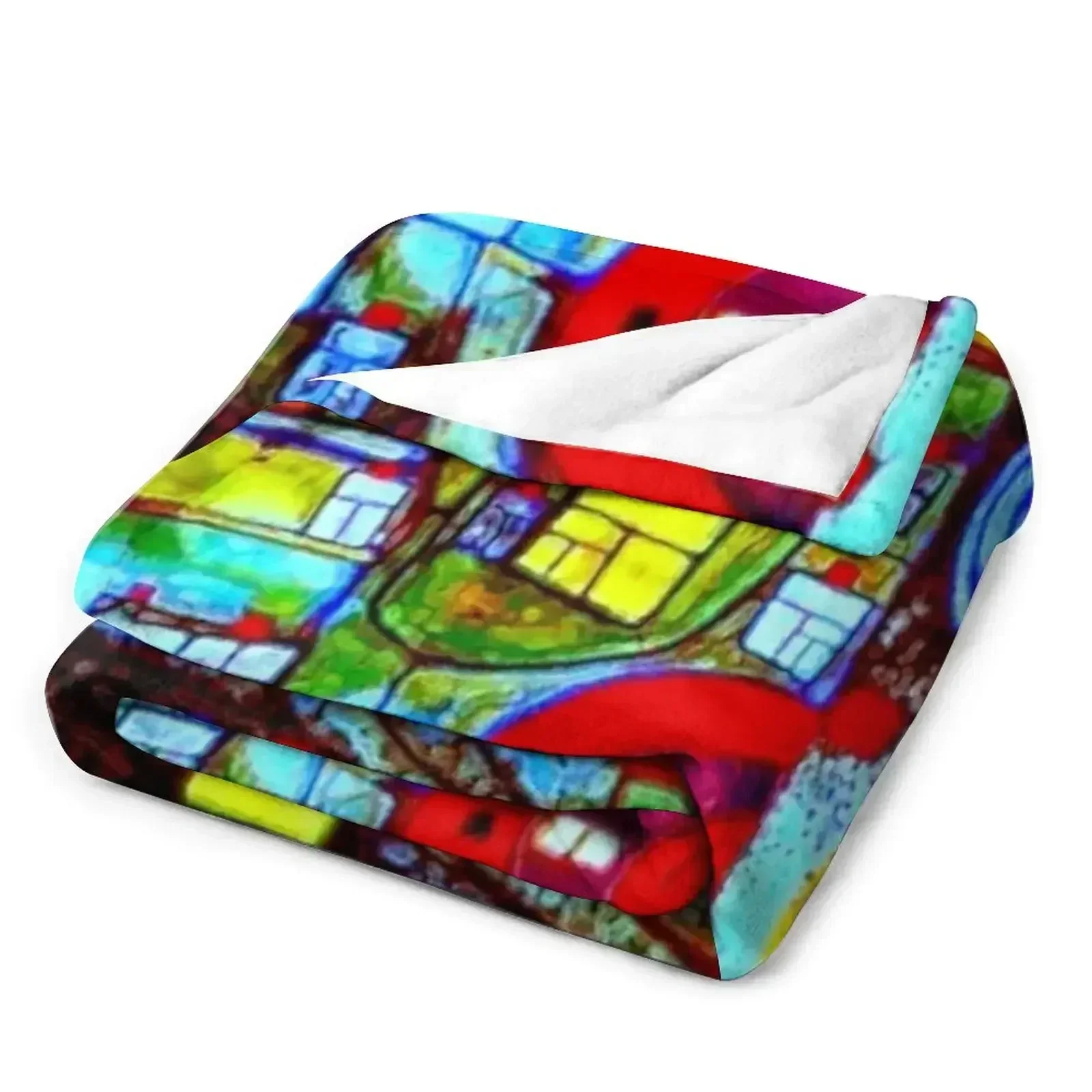 Qatar 813 neon Throw Blanket c - 3D Printing Qatar recension och pris