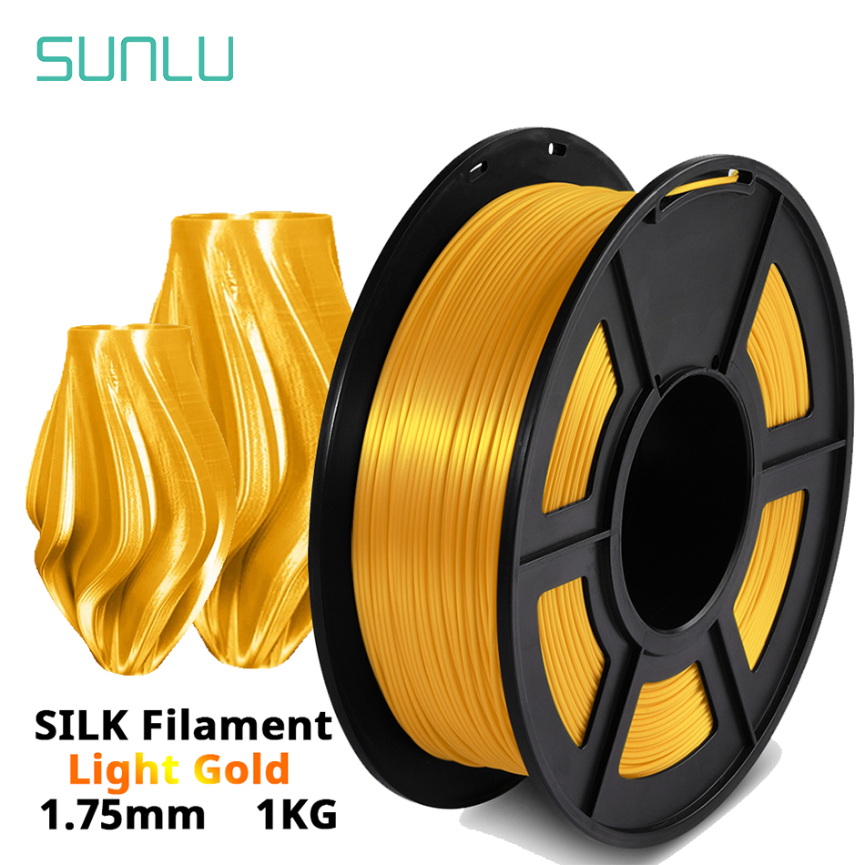 SUNLU SILK PLA 3D Filament 1.7 - 3D Printing Nylon recension och pris