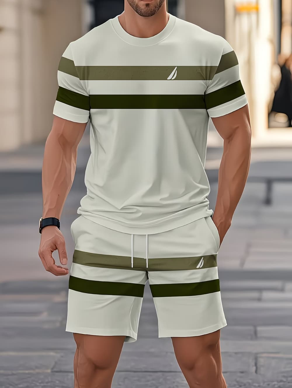 Men's Summer Sets Funny 3D Str - 3D Printing Custom recension och pris