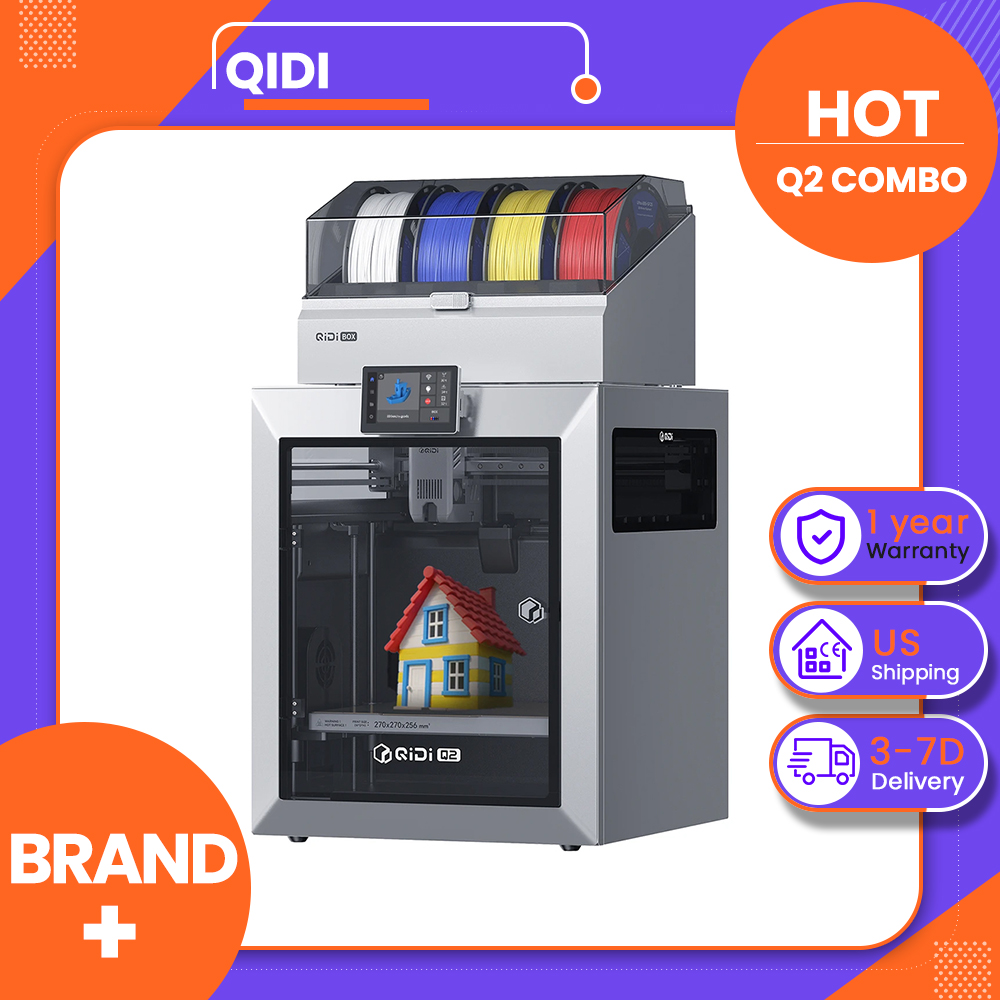 QIDI Q2 Combo 3D Printer, 600m - 3D Printing Online Service recension och pris