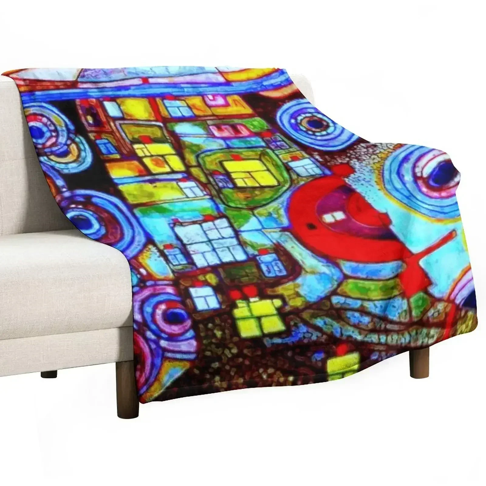 Qatar 813 neon Throw Blanket L - 3D Printing Qatar recension och pris