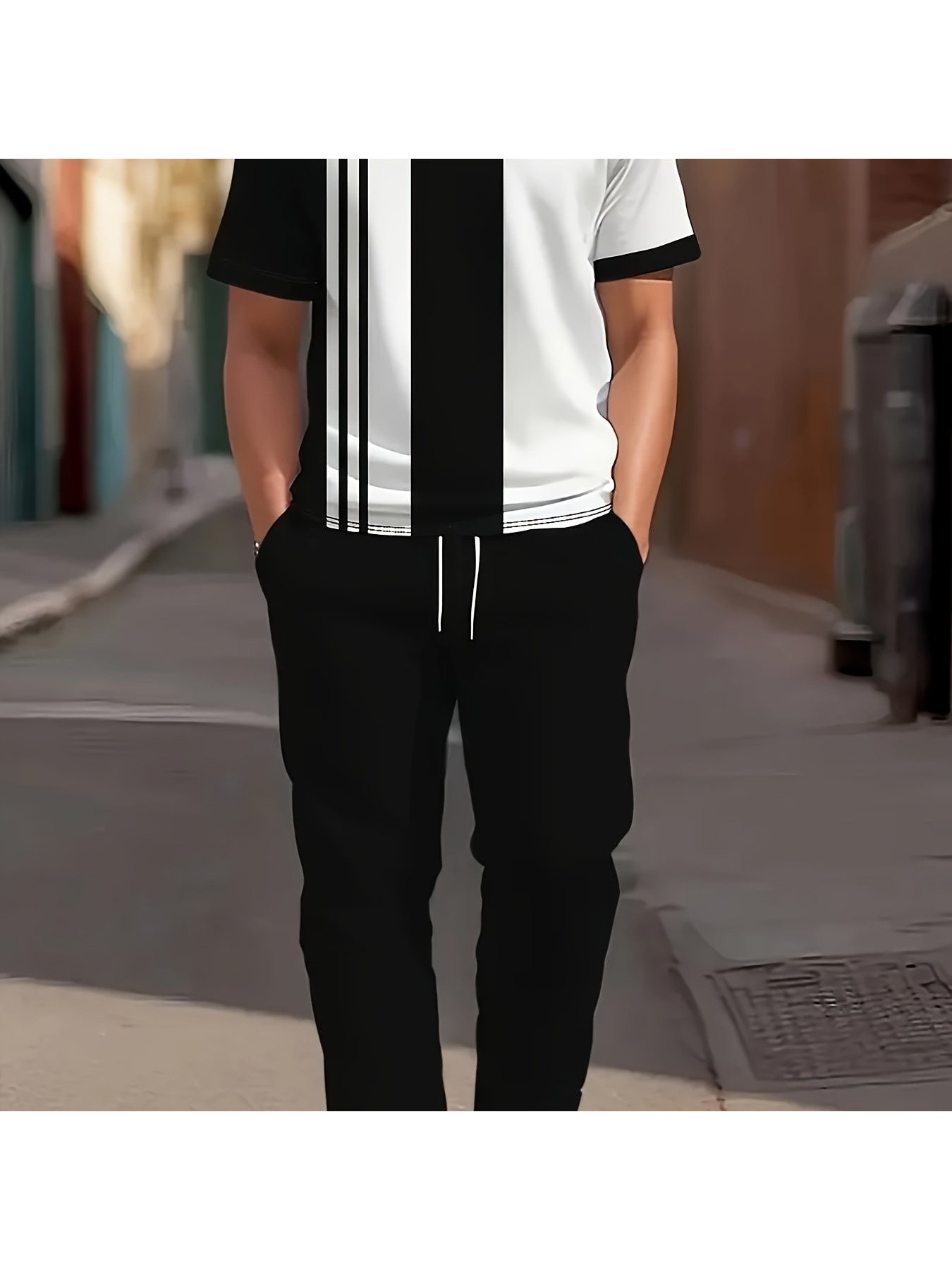 2026 Summer New Men's Short-Sl - 3D Printing Custom recension och pris