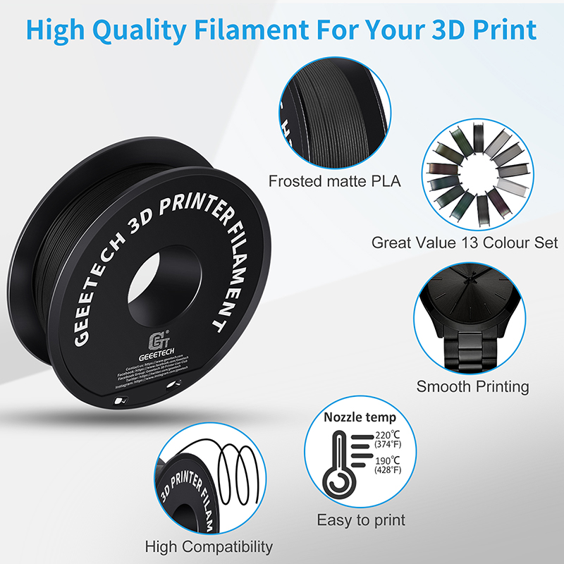 Geeetech 3D Printer Filament M - 3D Printing Nylon recension och pris