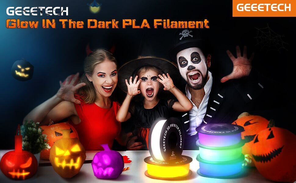 GEEETECH Glow PLA 1.75mm 1kg G - 3D Printing Nylon recension och pris